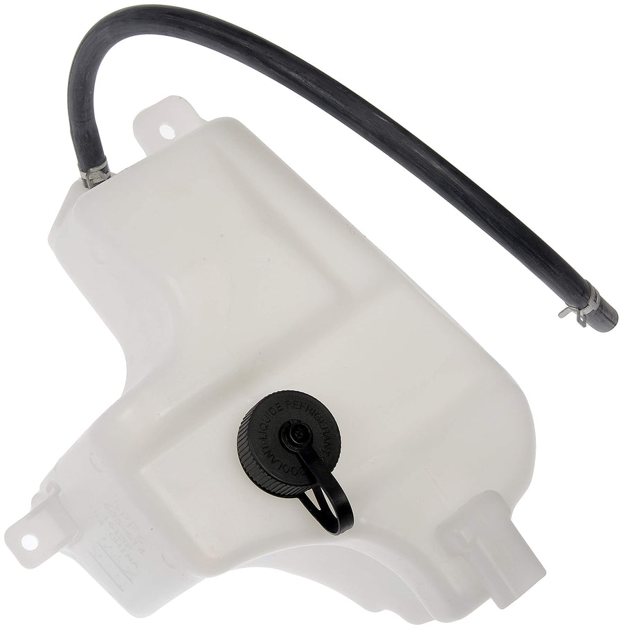 Dorman Front Non-Pressurized Coolant Reservoir 603-614 with Cap Compatible with Select Nissan Models