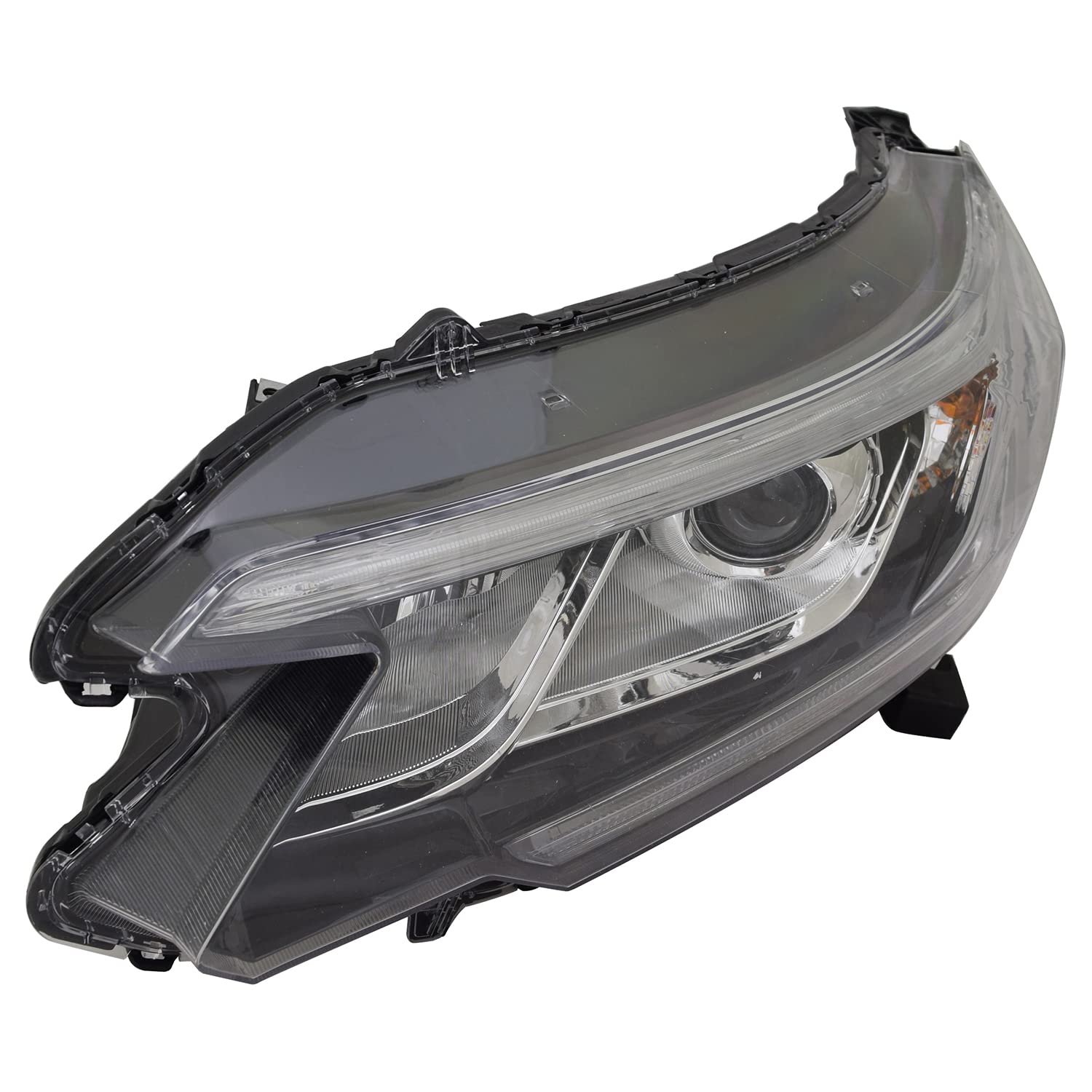Left TYC Headlight Assembly Compatible with 2015-2016 Honda CRV