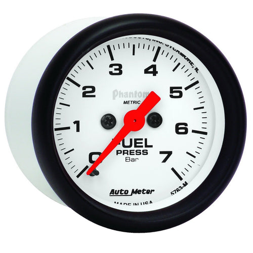 Phantom Electric Fuel Pressure Gauge Auto Meter 5763-M