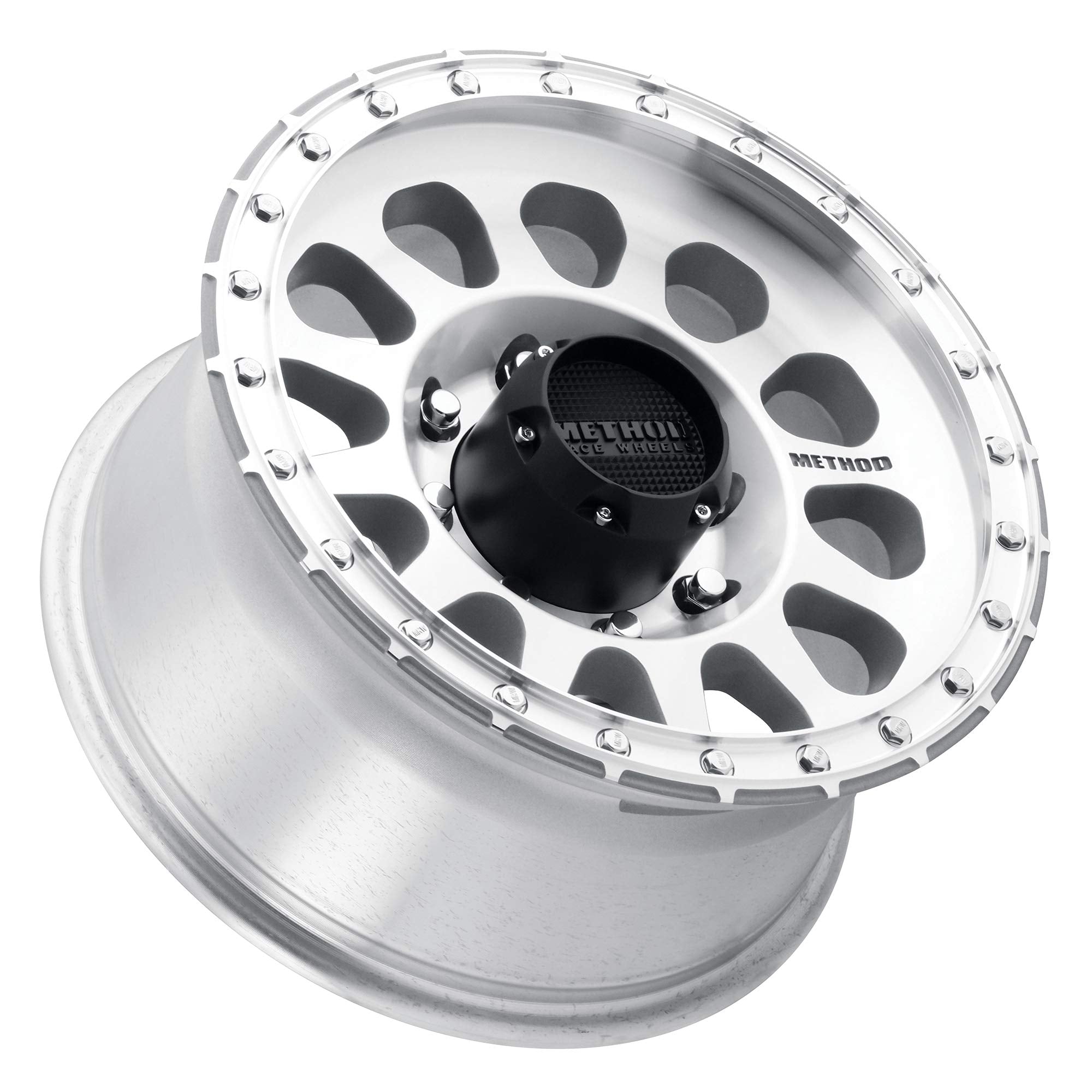 Method Race Wheels 17x9" Machined/Clear Coat 315, 8x170", 12mm offset 4.5" Backspace, MR31579087312N