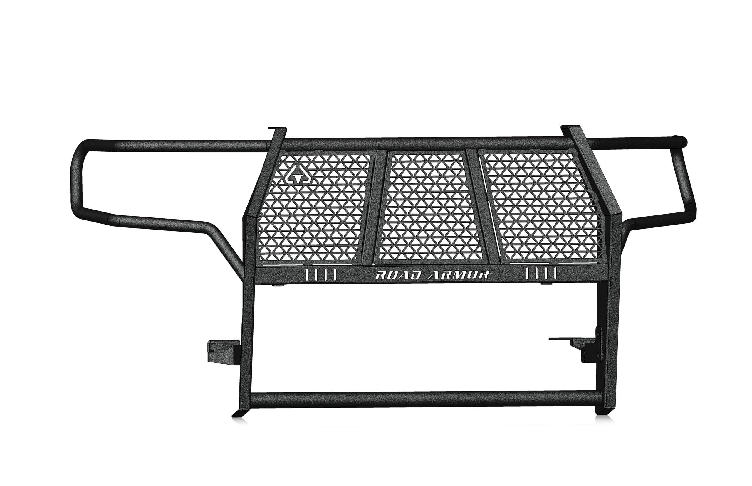 Vaquero Road Armor 4251-BRSH Front Grille Guard - Texture Black - Compatible with: 2019-2026 Dodge Ram 1500