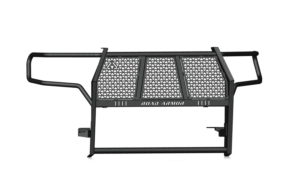 Vaquero Road Armor 4251-BRSH Front Grille Guard - Texture Black - Compatible with: 2019-2026 Dodge Ram 1500