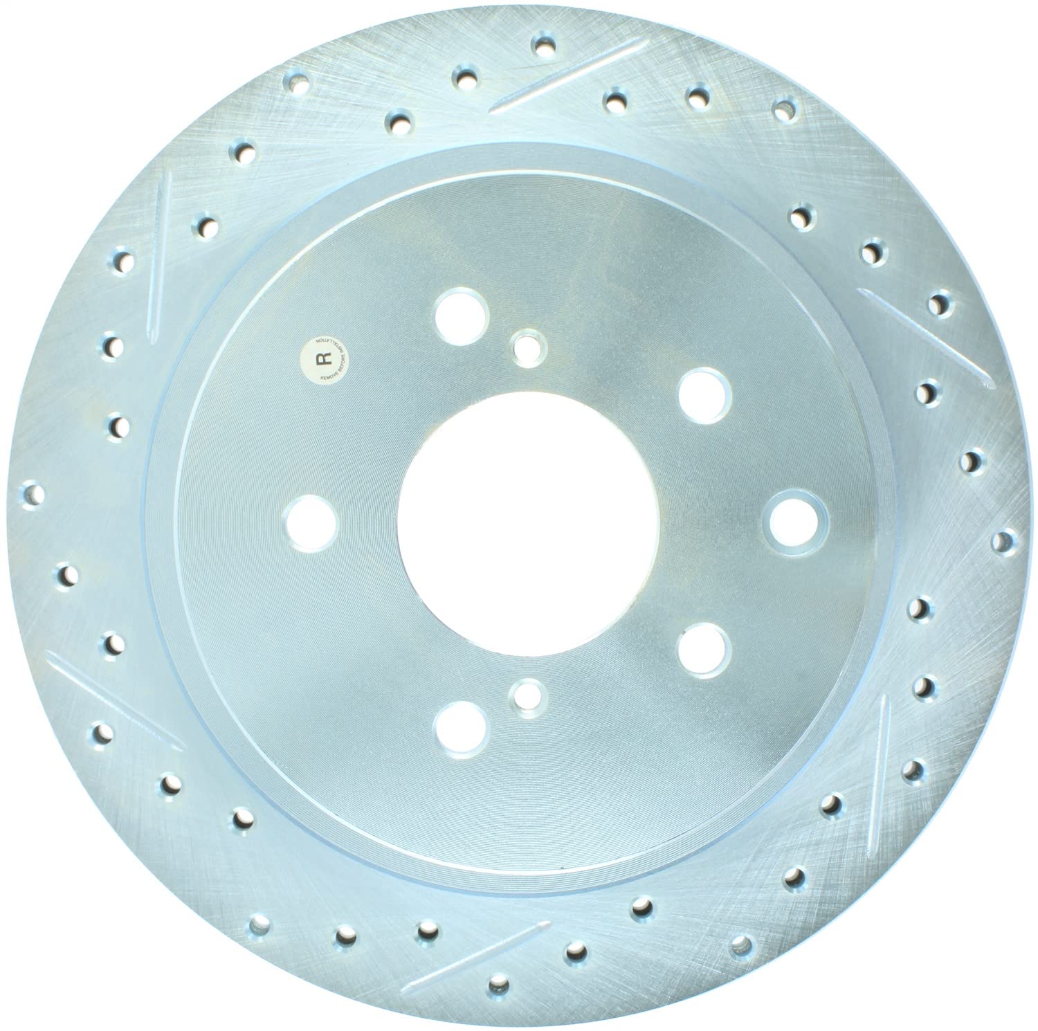 Right Stoptech 227.42047R Select Sport Drilled & Slotted Rotor
