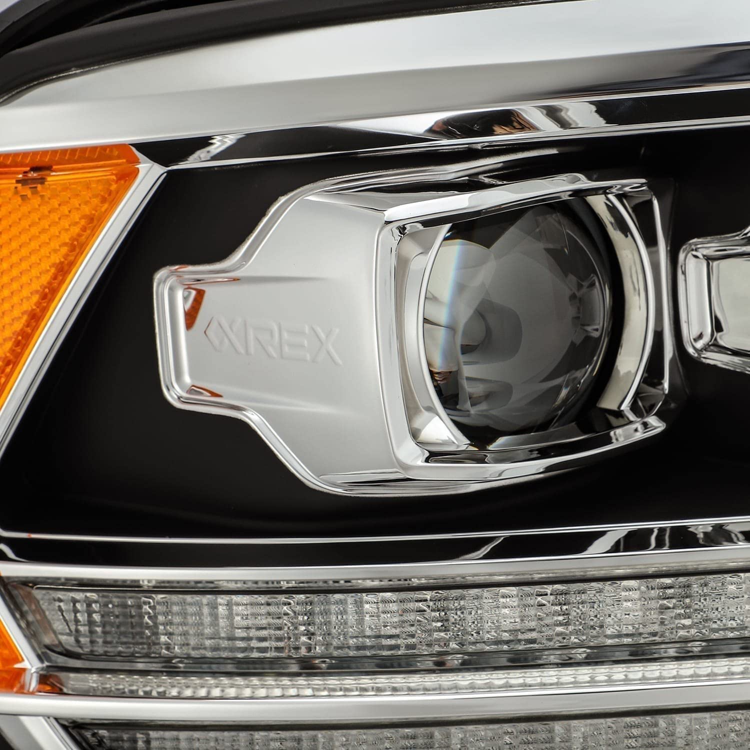 880526 AlphaRex USA Projector LED Headlights fits Dodge Ram 2500