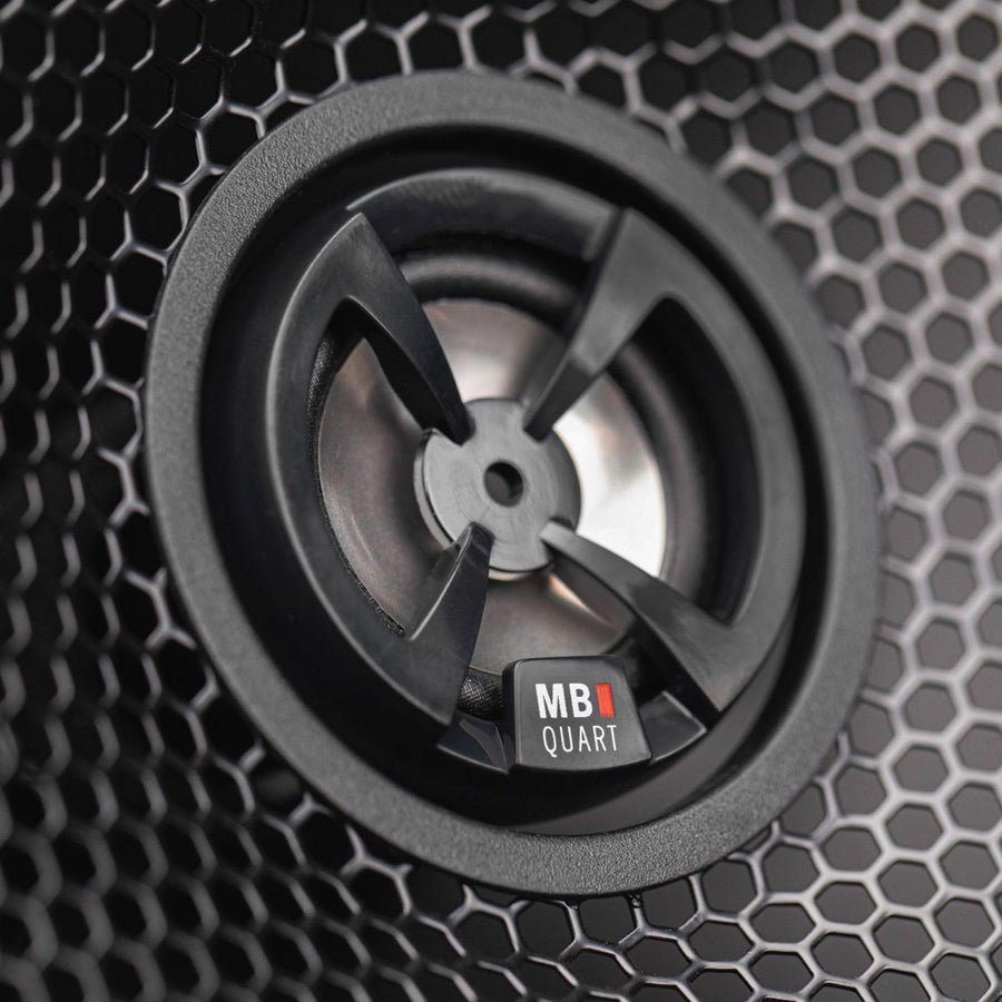 MB Quart 5.25" High-Performance Discus 2-Way Car Audio Component Coaxial Speakers, 90W Peak Power, 45W RMS, 4 Ohm, and 88db Sensitivity