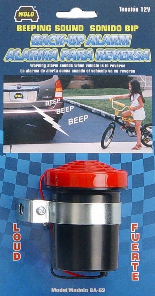 Back-Up Wolo (BA-52) Alarm - Beeping Sound