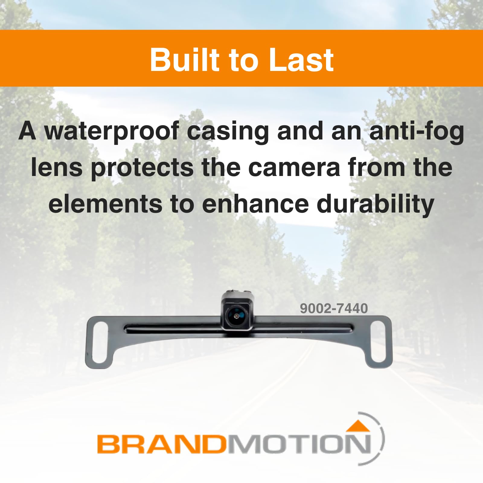 Factory Tailgate Harness Brandmotion 9002-7440 with Dual Mount Camera fits 2011-2016 F250 F350 Super Duty with Factory Rear Vision | Waterproof Case with Anti-Fog Lens | Easy Install