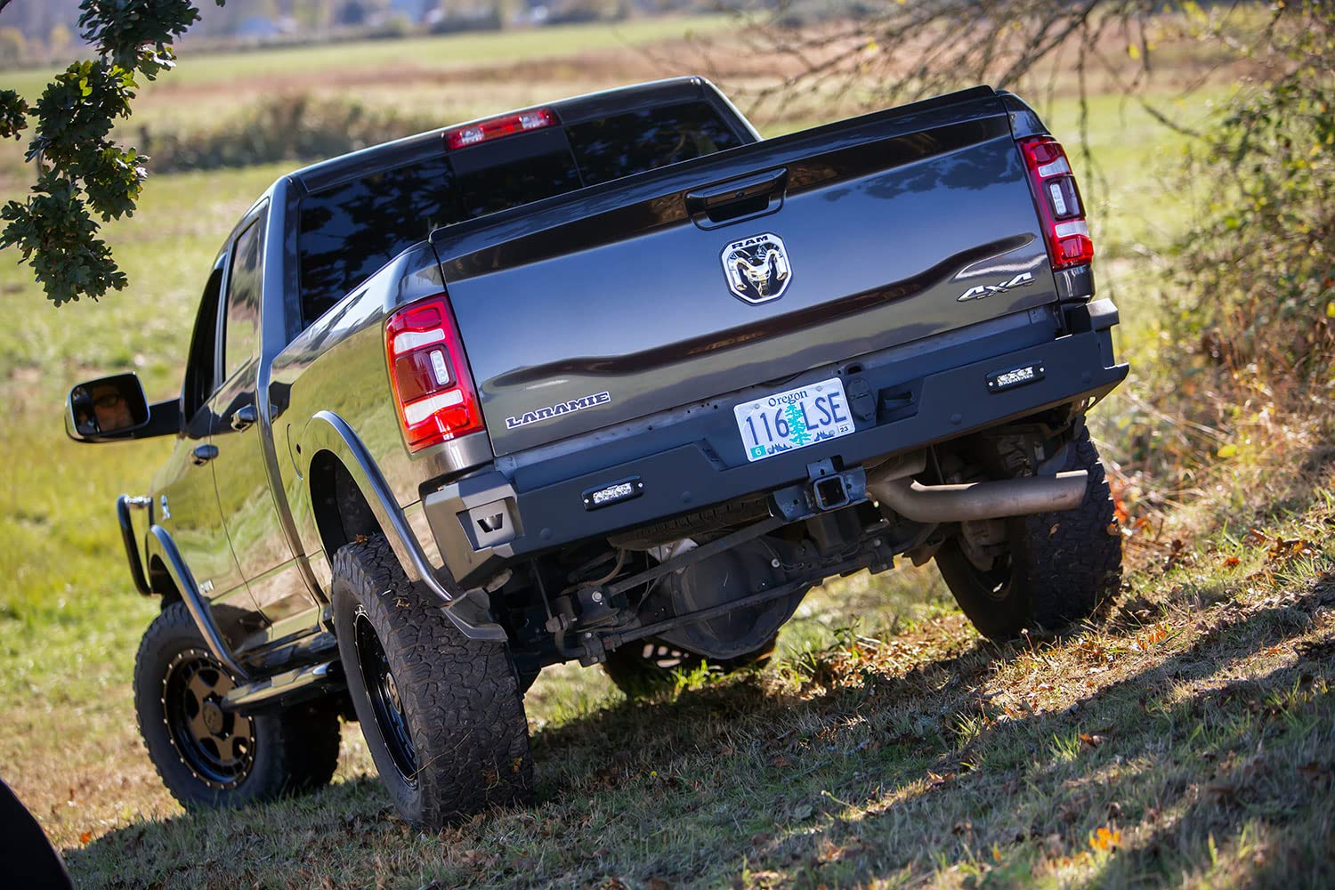 Ascent WARN 106619 Rear Bumper, Fits: Dodge Ram HD Trucks (2019-2021)