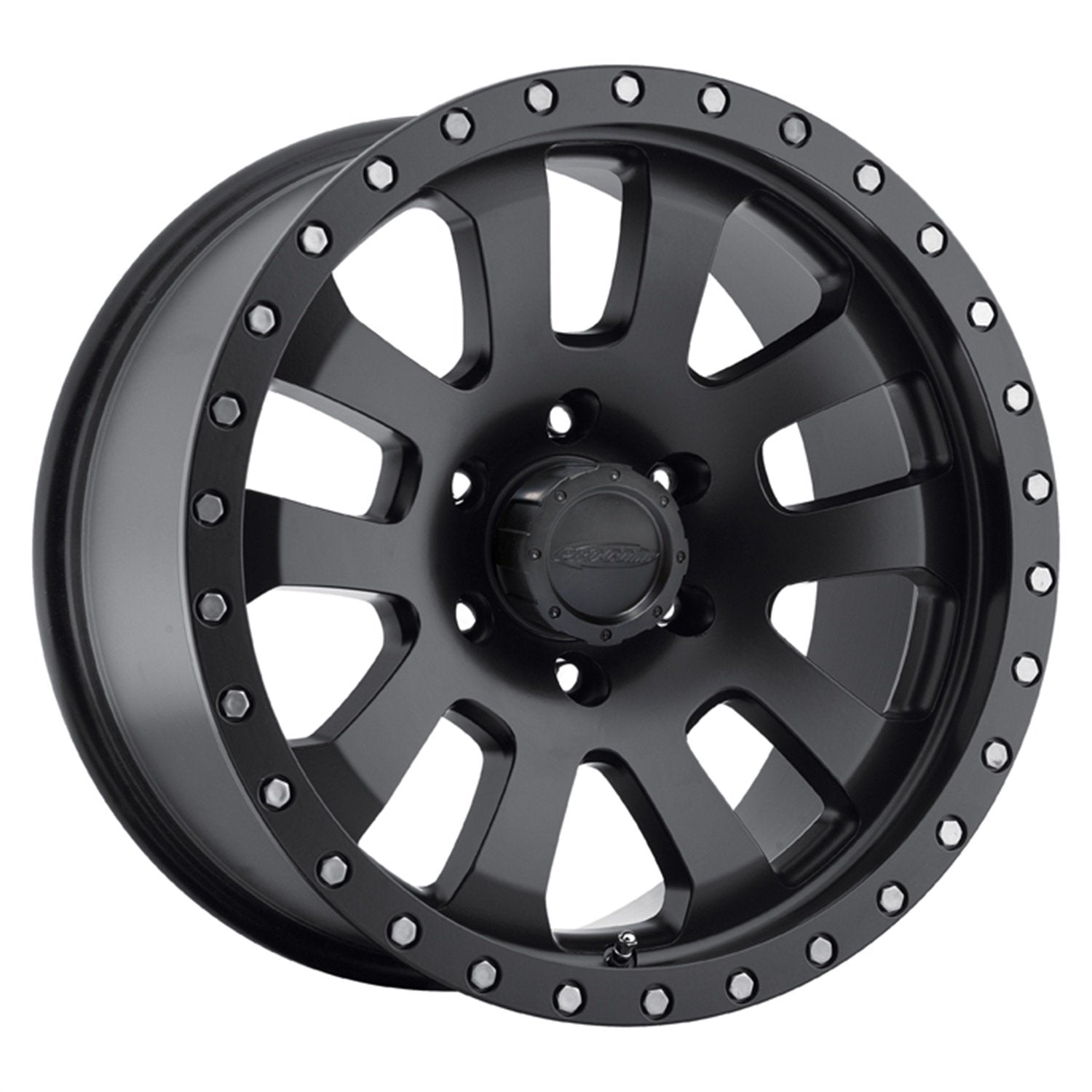 Alloys Pro Comp Series 36 Helldorado Wheel with Satin Black Finish (17x8"/6x5.5")
