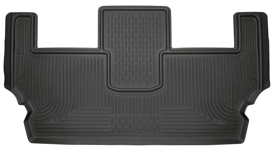 Weatherbeater Husky Liners Floor Mats | Fits 2017-2025 Chrysler Pacifica | 3rd Row, 1-pc Black - 14021