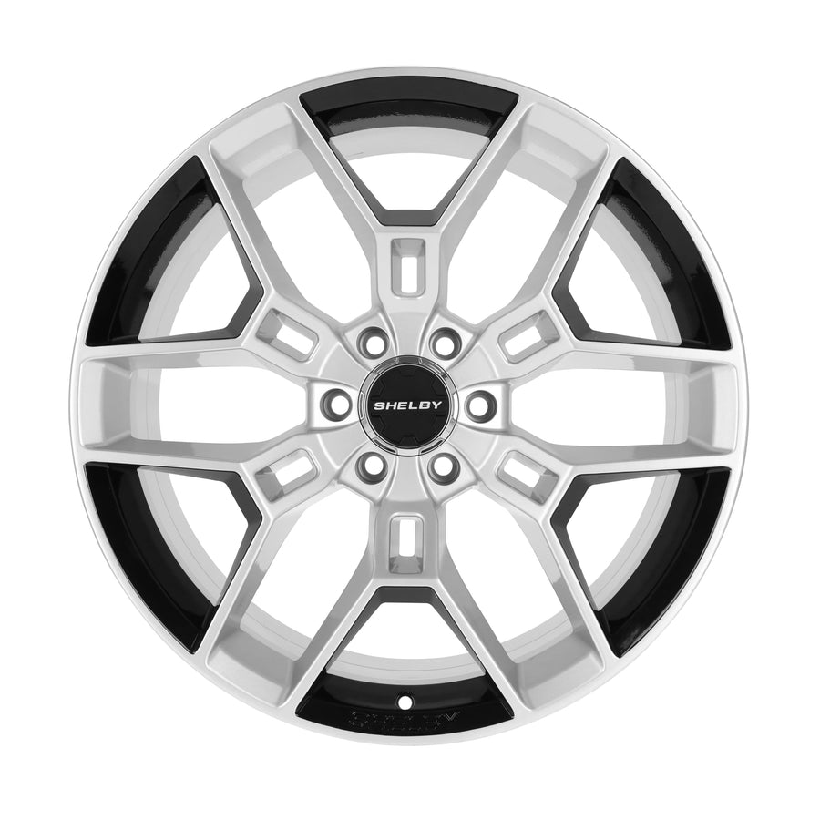 45395512CP Drake Wheels CS-45 F150 Hyper SLVR W/B