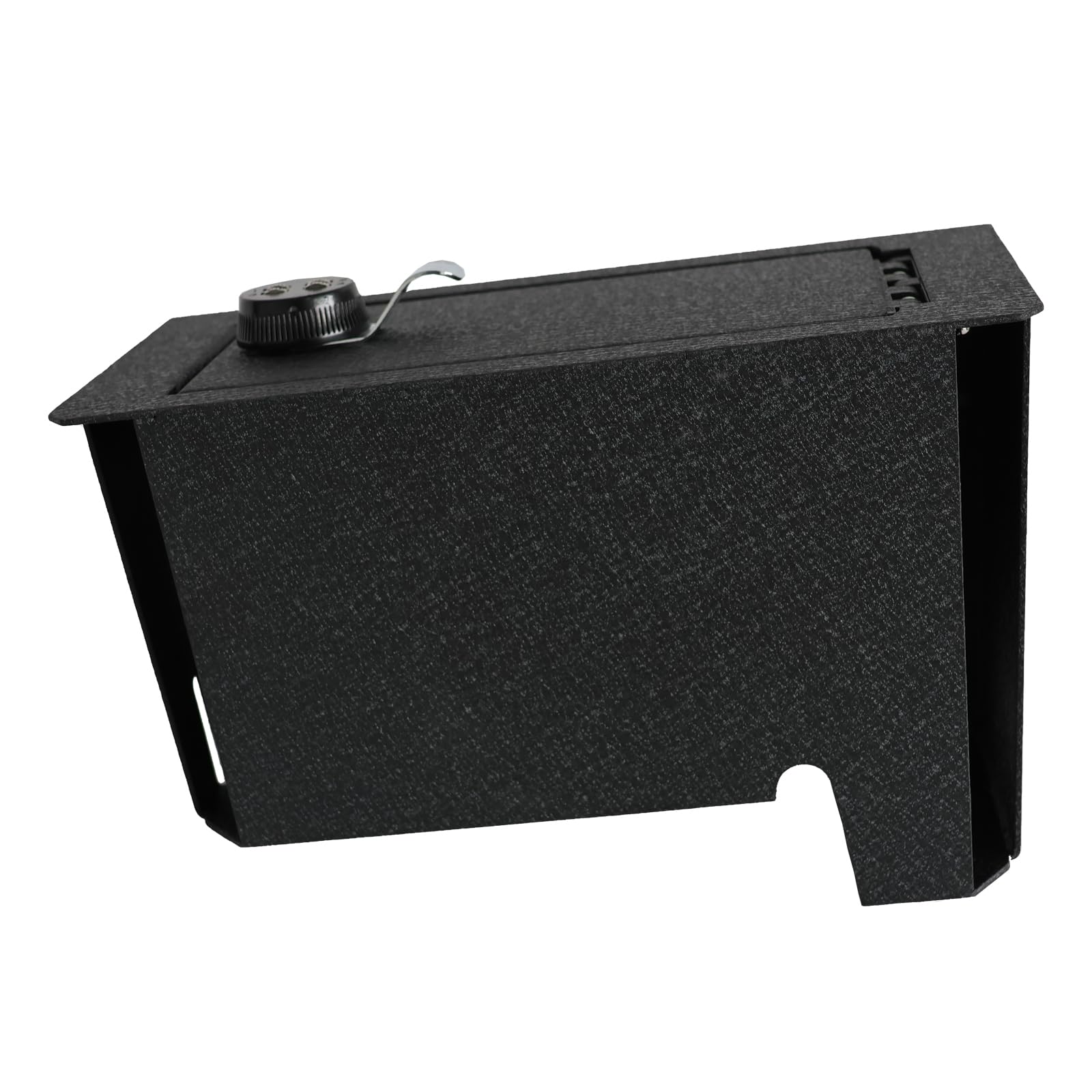 Center Console Safe Black Horse Security Lock Box, Black Gun Box Organizer, with 4 Digit Combination Resettable Lock Compatible with 2023-2023 Toyota Sequoia|2022-2024 Toyota Tundra-ASTT02
