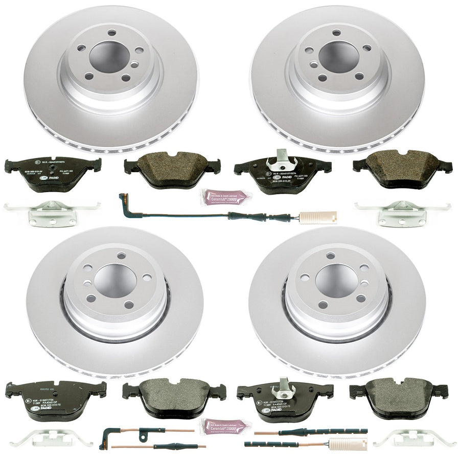 Euro-Stop Brake Kit Power Stop ESK4479 For BMW 750Li 2006-2008, BMW 750i 2006-2008, BMW 760Li 2005-2008, BMW 760i 2005-2006 [Model Specific]