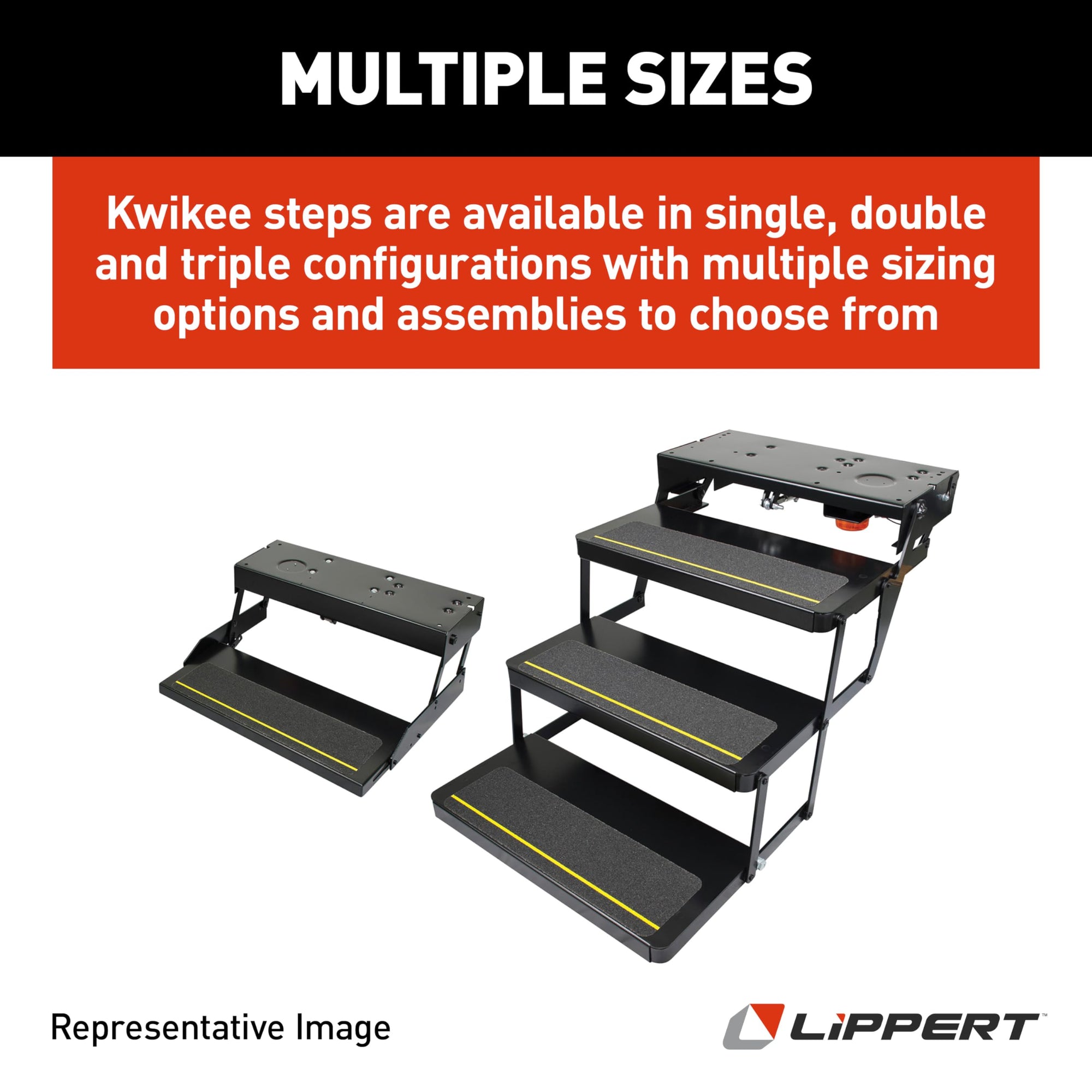 28 Series Kwikee Step Assembly with Logic Control Unit and No Switch Kit