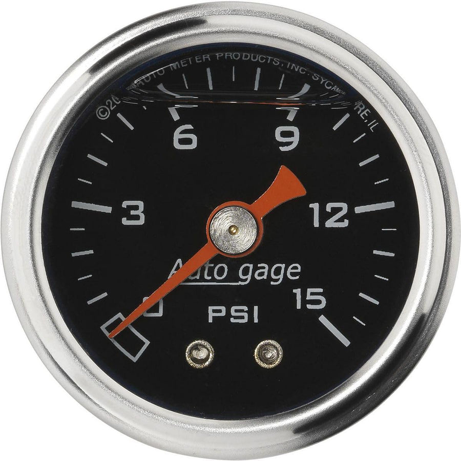 Autogage Auto Meter 2172 Fuel Pressure Gauge