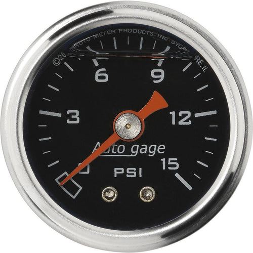 Autogage Auto Meter 2172 Fuel Pressure Gauge
