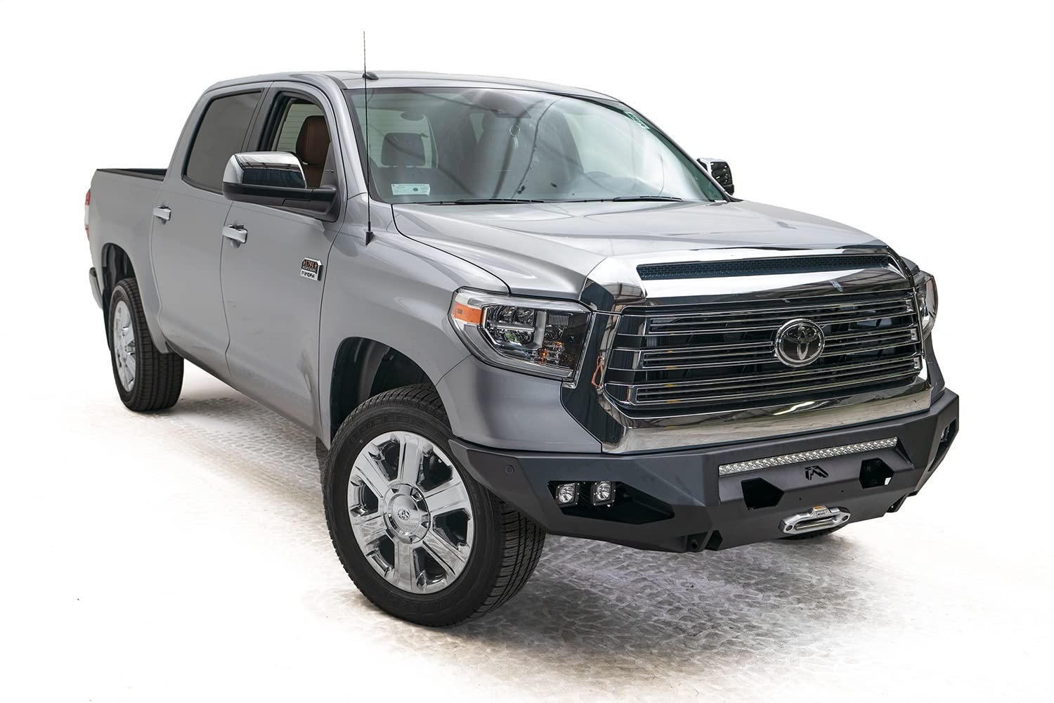 Fab Fours Matrix Full Width Raw Front Winch HD Bumper TT14-X3851-B