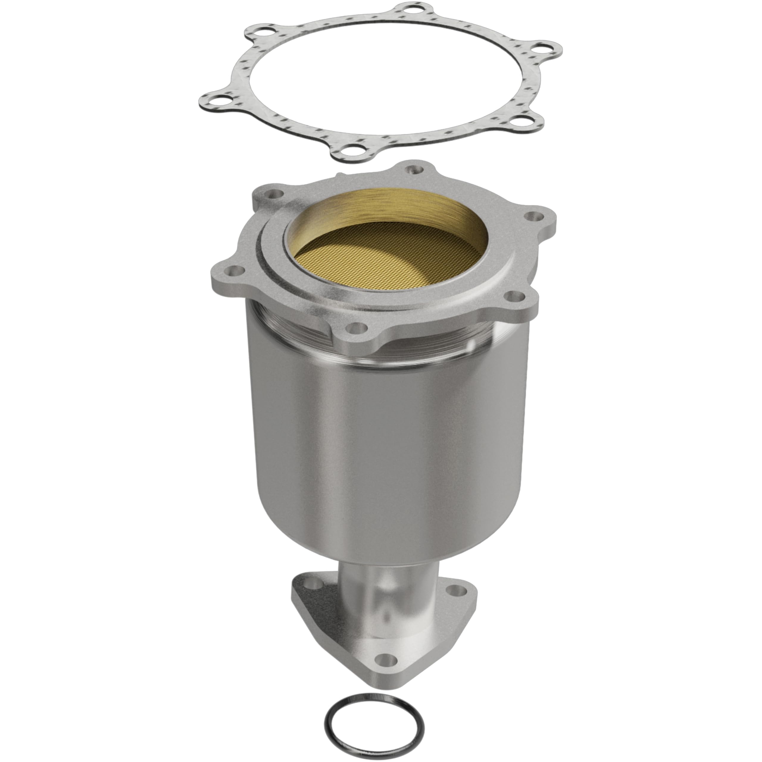Large MagnaFlow Stainless Steel Direct Fit Catalytic Converter 49320