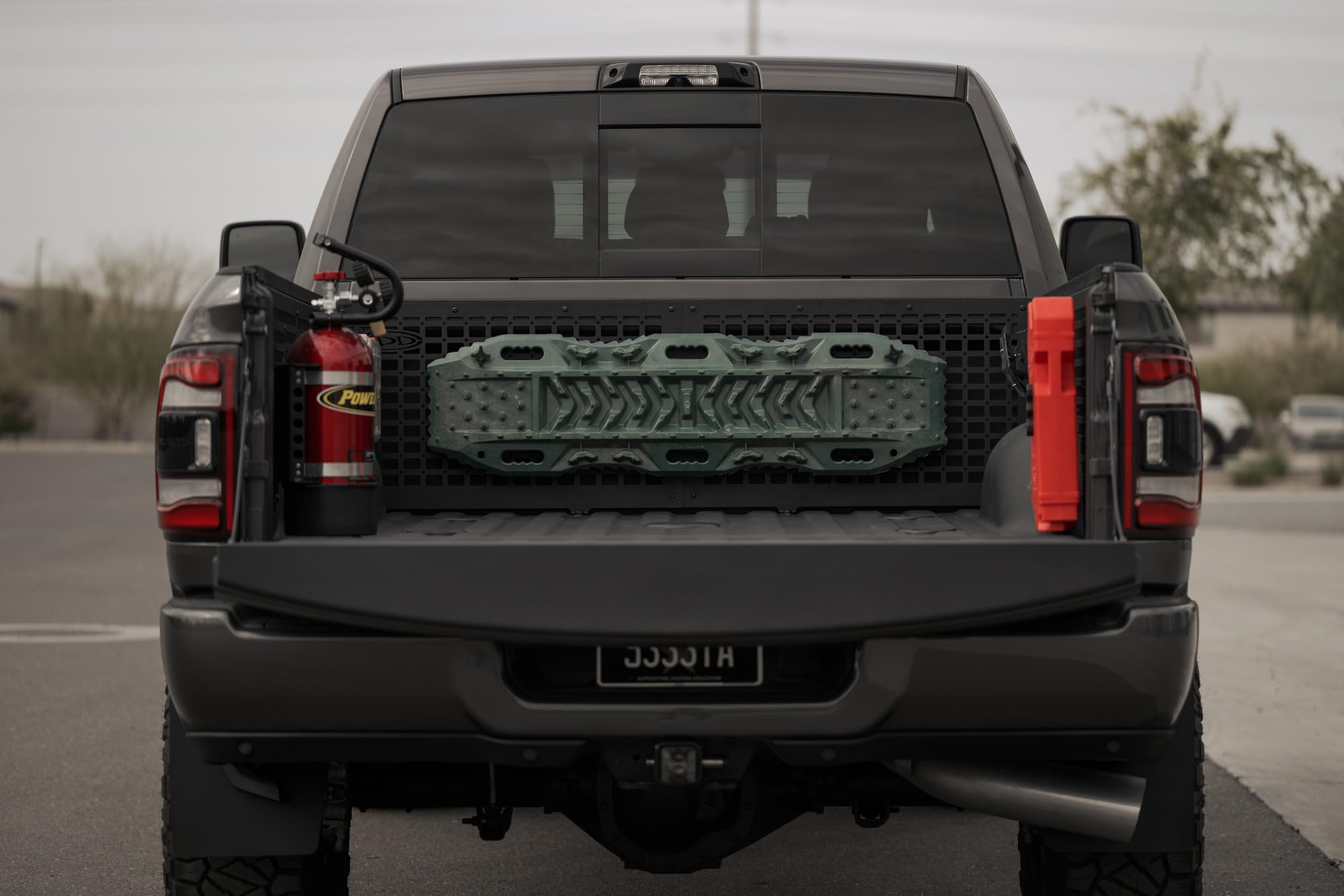 Offroad Bed Cab Molle Panels for 2019-2024 Ram HD 2500/3500 ADD | Tools, Recovery Gear, & Off-Road Supplies Mounts | Rigid Fitment | Hammer Black Powder Coat | Steel Construction | Made in the USA