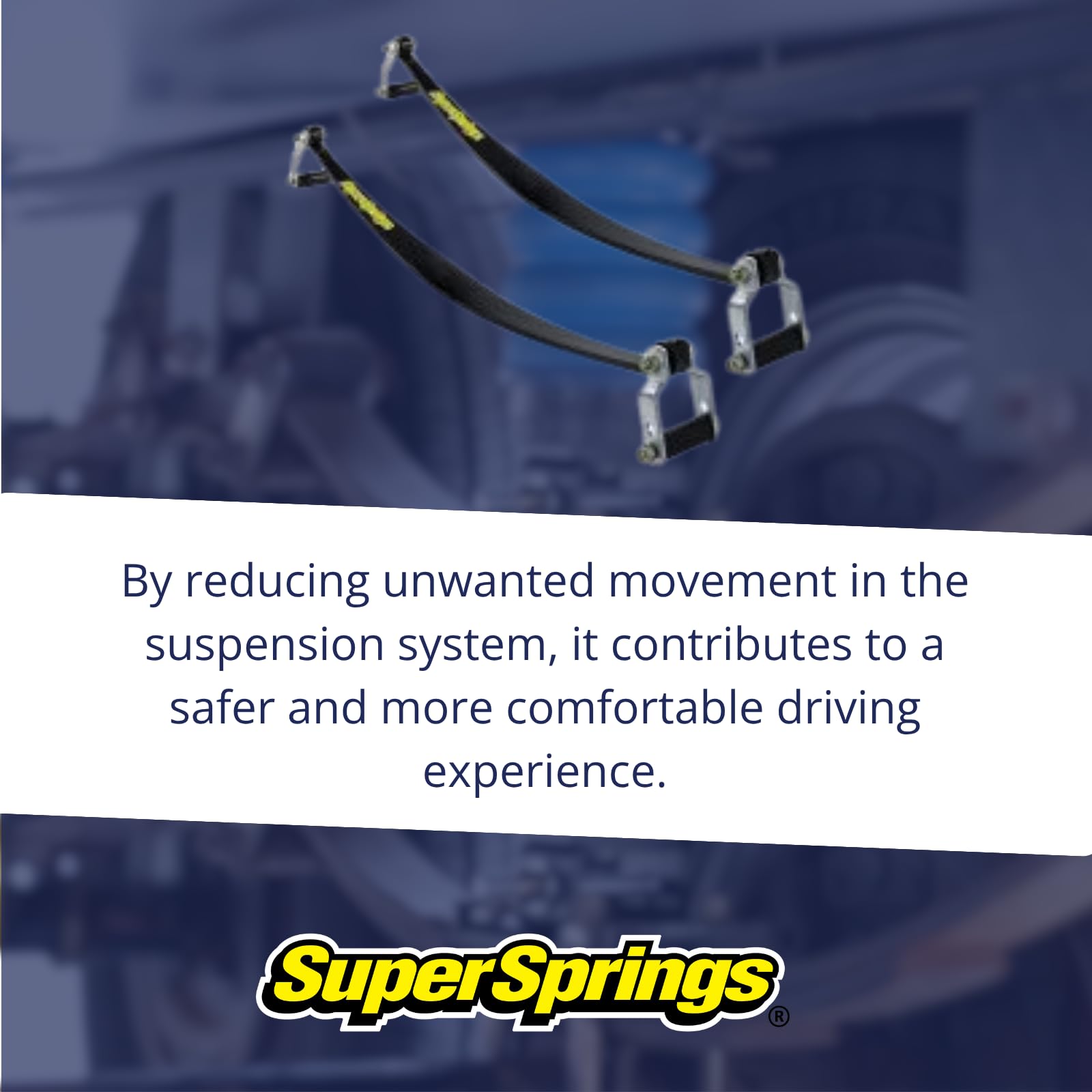 SuperSprings SSA6 for Dodge RAM 1500, Black