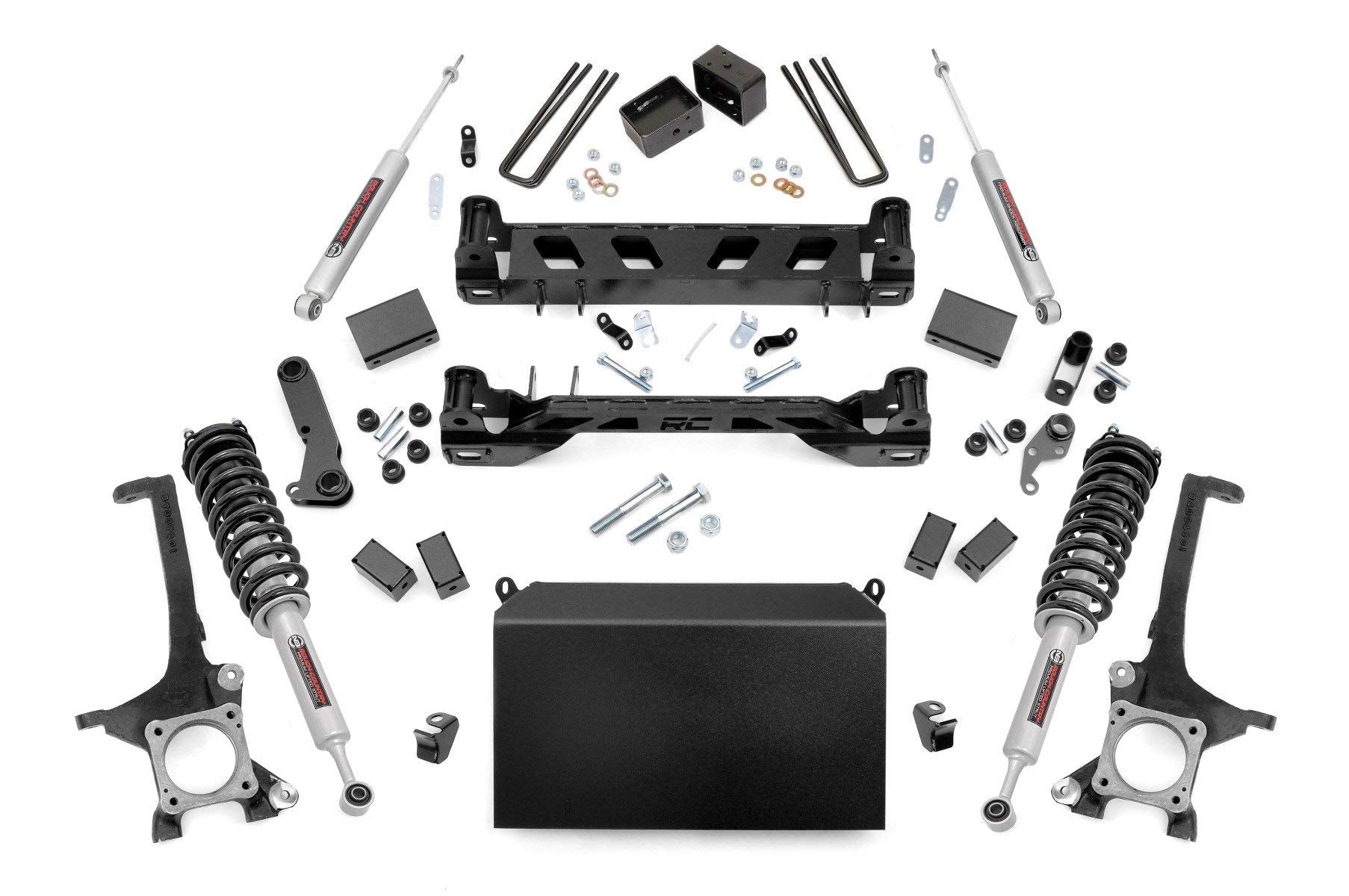 4" Lift Kit Rough Country w/N3 Struts for 2016-2021 Toyota Tundra 4WD - 75131