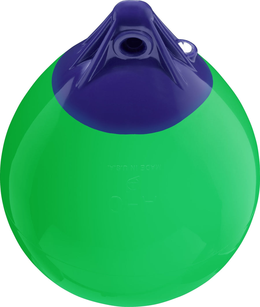 A-1 GREEN Polyform Buoy - 11" X 15", Green