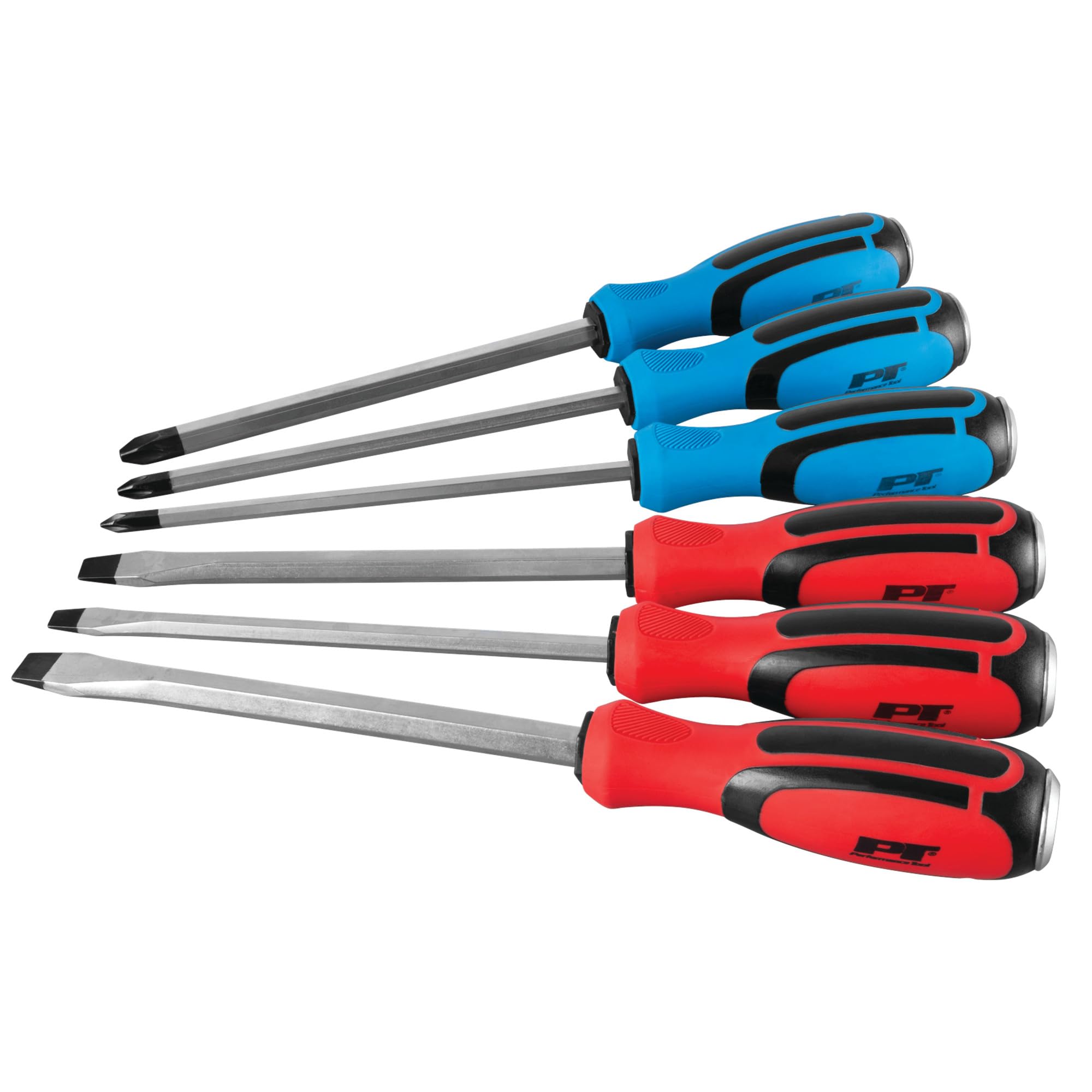 W1740 Performance Tool 6Pc Go-Thru Screwdriver Set