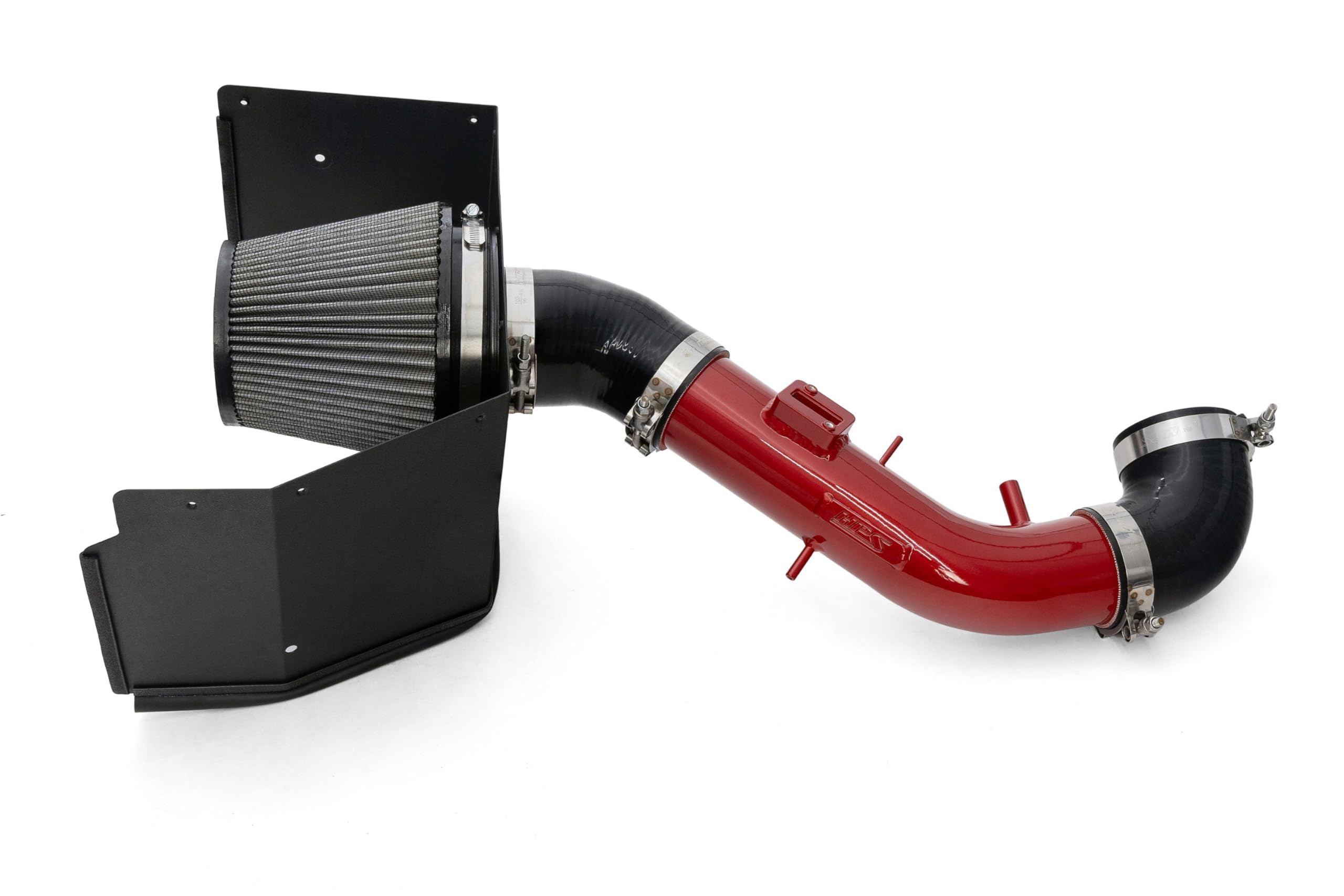 Red HPS Air Intake Kit with Heat Shield Cool Ram Compatible for 2005-2009 Lexus GX470 Toyota 4Runner 4.7L V8 VVT-i, 827-730R