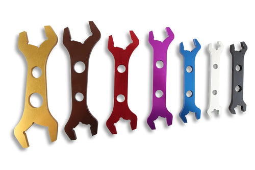 230401ERL Earl's Double-Ended Hose End Wrenches - Set of 7