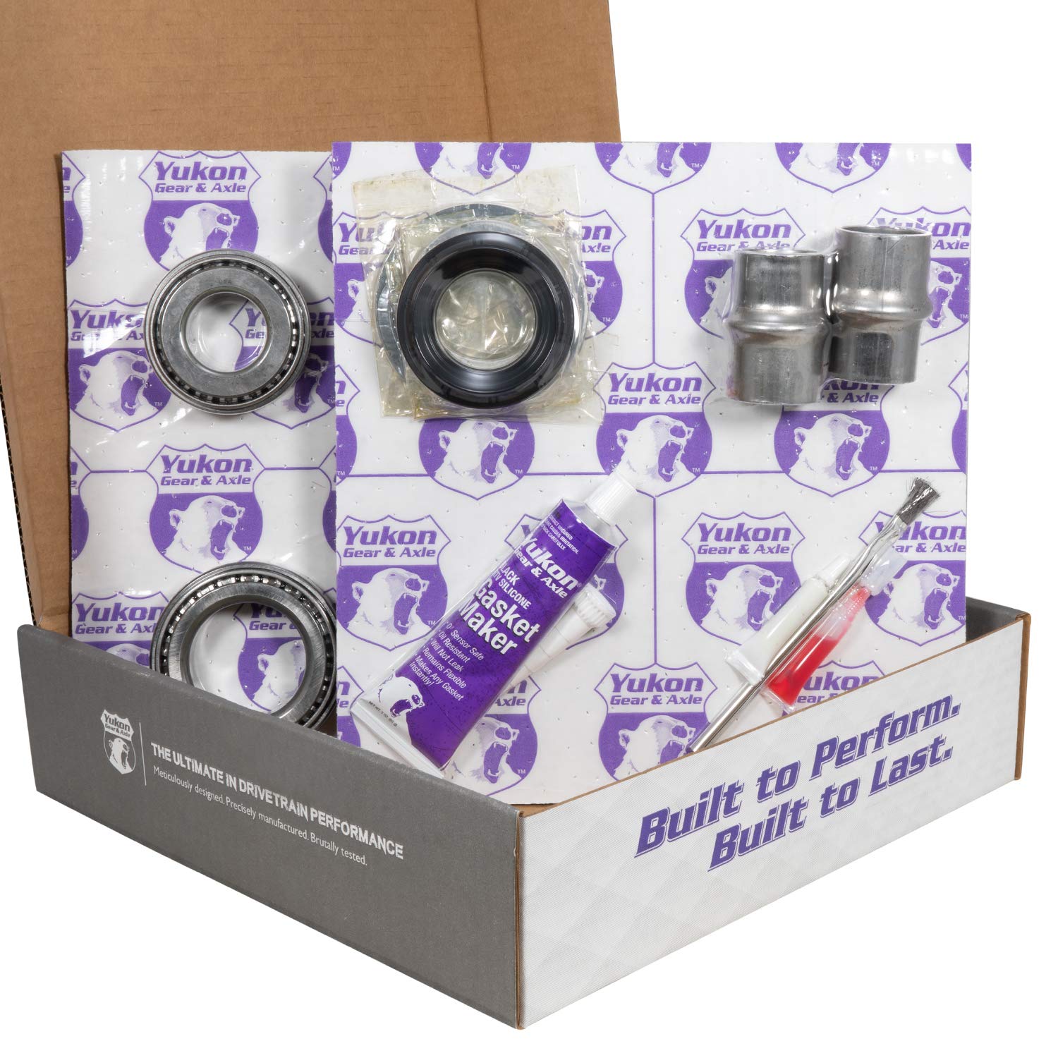 Front & Rear Ring & Pinion Gear Kit Package with Install Kits - Toyota 8.4/7.5R