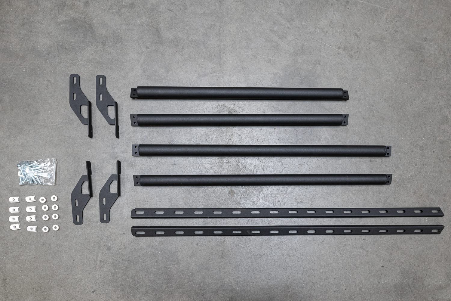 2019-2022 Ranger Truck Bed Rack for Off Road, Overland, Kayak, Camping, Contractor, Pickup, Ladder, Lumber, Utility, Kayak Black