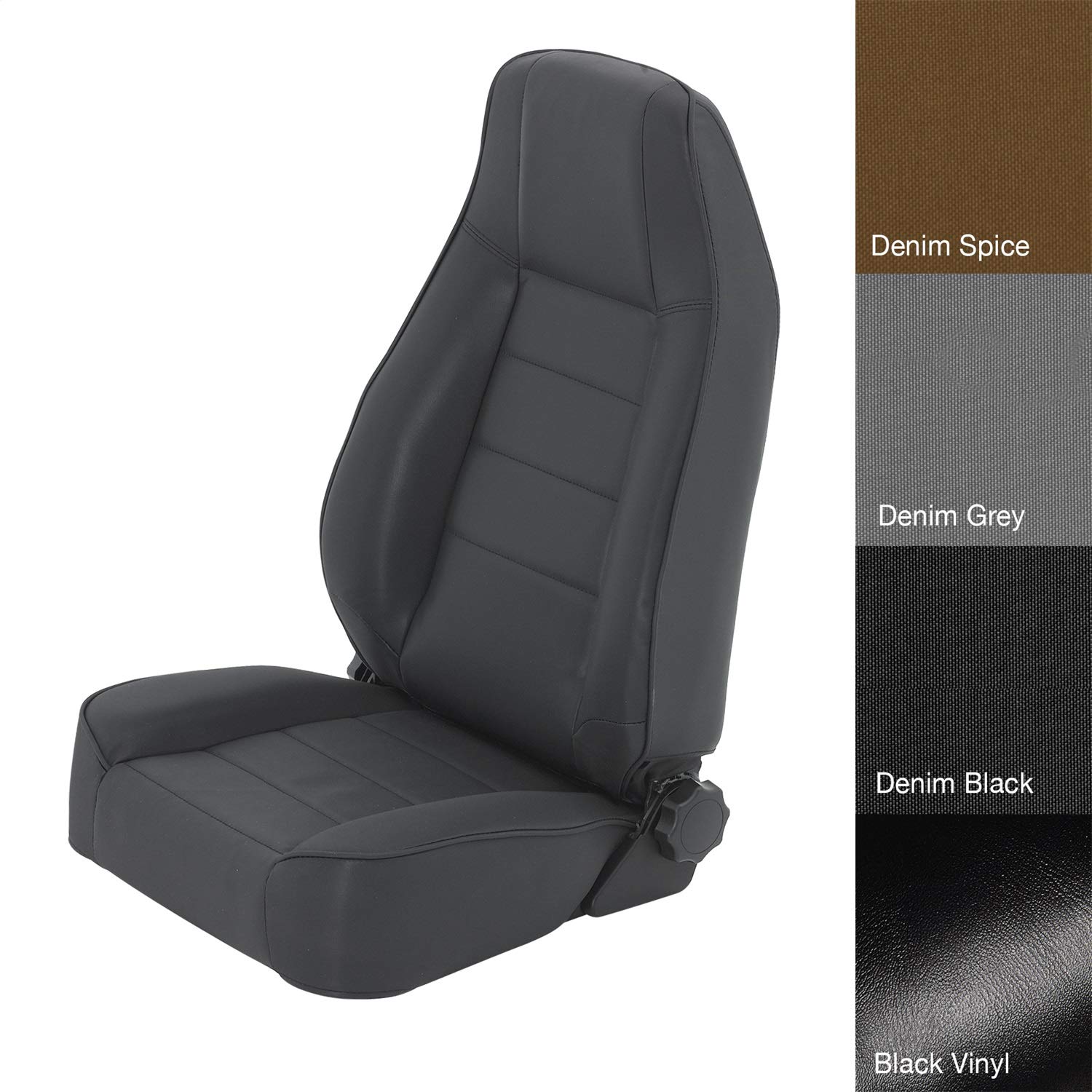 FACTORY SmittyBilt DEN BLK REP SEAT - SB45015