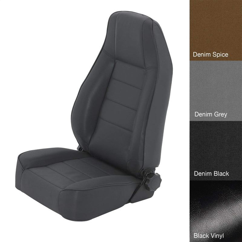 FACTORY SmittyBilt DEN BLK REP SEAT - SB45015