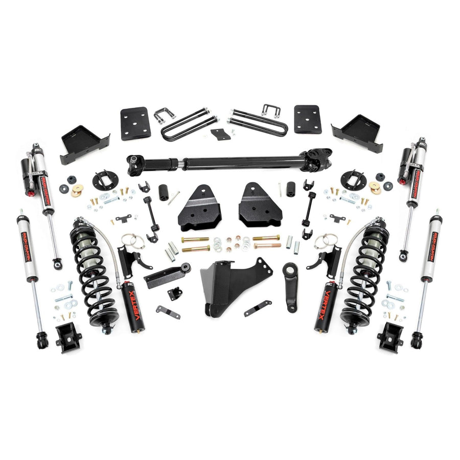 4.5" Rough Country Coilover Lift Kit for 17-22 Ford Super Duty - 55059