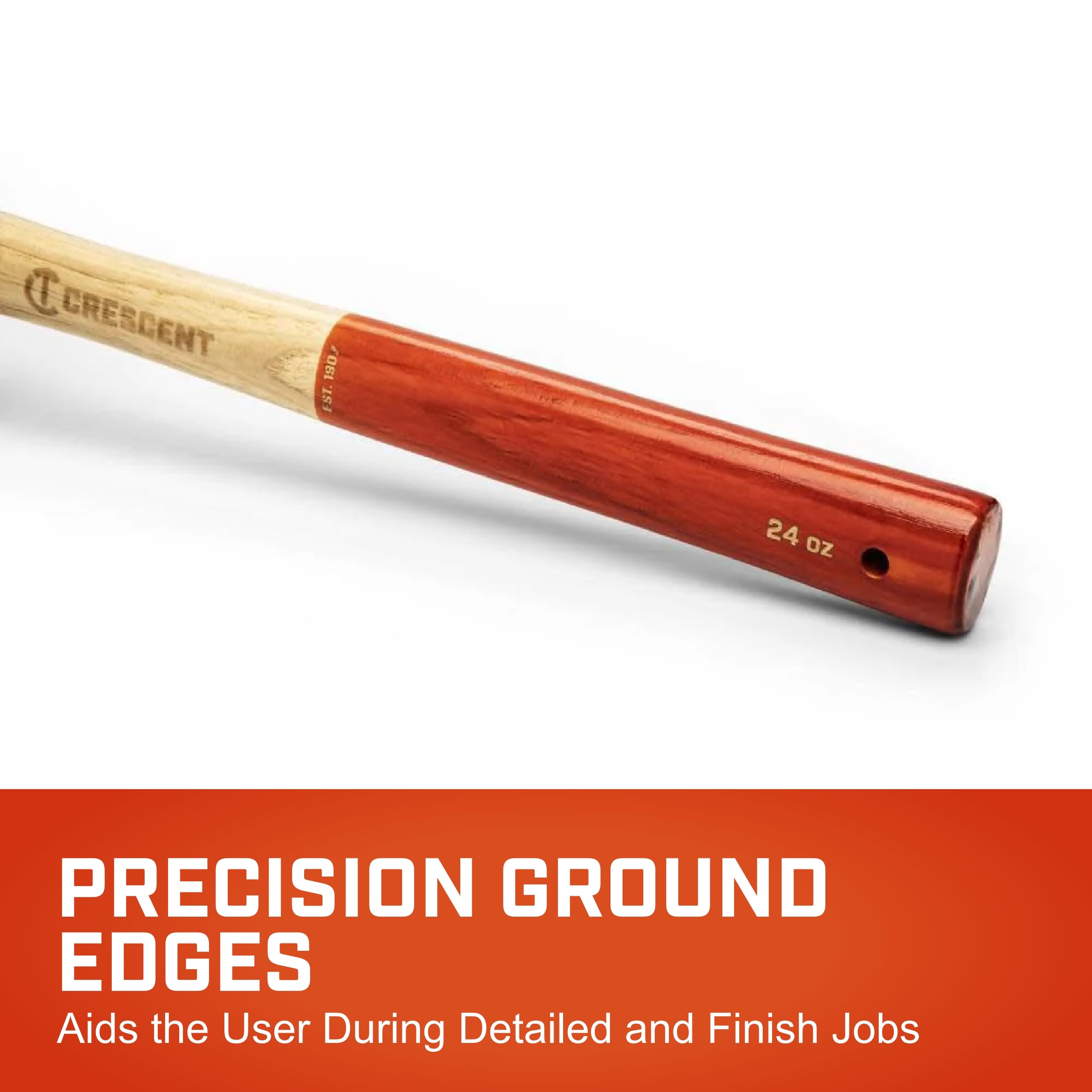Crescent Tools - Crescent 24 Oz. Wood Ball Peen Hammer (CHWBP24)