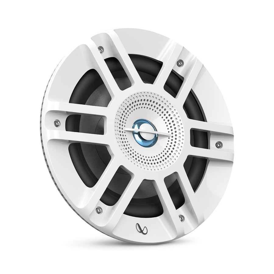 Kappa Marine Infinity KAPPA6120M White 6.5" Premium 2-Way RGB LED Coaxial Speakers