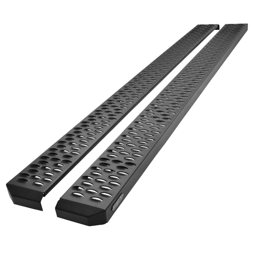 27-74765 Westin Grate Steps Running Boards 83 in. Textured Black Pair (Required Mounting Kit Sold Separately)