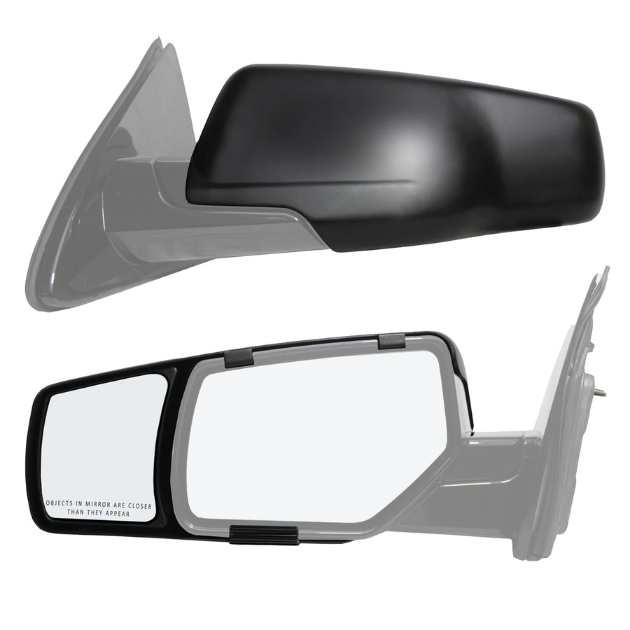Snap and Zap Fit System 80920 Towing Mirror Pair (2015 and Up Gm SUV)