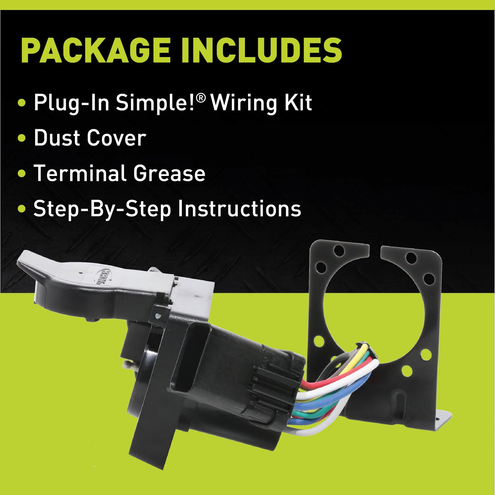 Plug-In Hopkins Simple Multitow 7:4 OE Replacement Harness 42145
