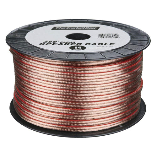 14Ga Clear Install Bay Cca Value Line Speaker Wire - 250 Foot Coil