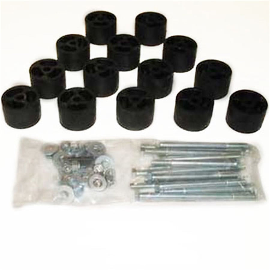 Ford F-100/F-150/F-250/F-350 Performance Accessories Gas 4WD 2" Body Lift Kit, fits 1970 to 1979, PA702, Made in America
