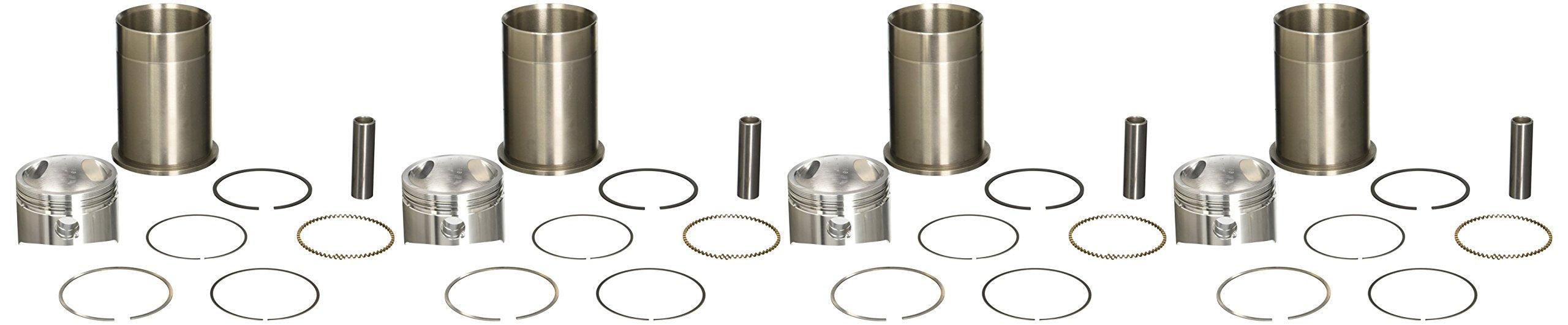 Wiseco 72.0mm (K1075 10.25:1 Compression Ratio 4-Stroke Motorcycle Top End Piston Kit