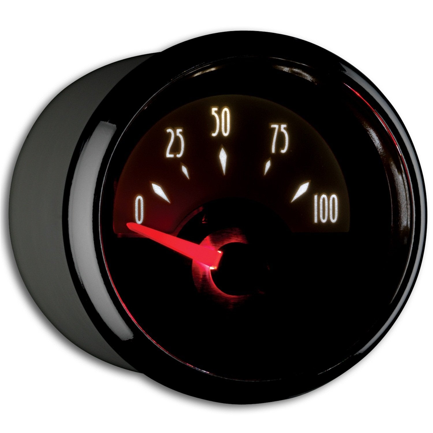 Cruiser Auto Meter 1128 2-1/16" 0-100 PSI Short Sweep Electric Oil Pressure Gauge