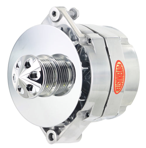 Alternator Powermaster 67294-311 (12SI 150A 6 Groove Pulley Baffle & Cone 1 or 3 Wire)