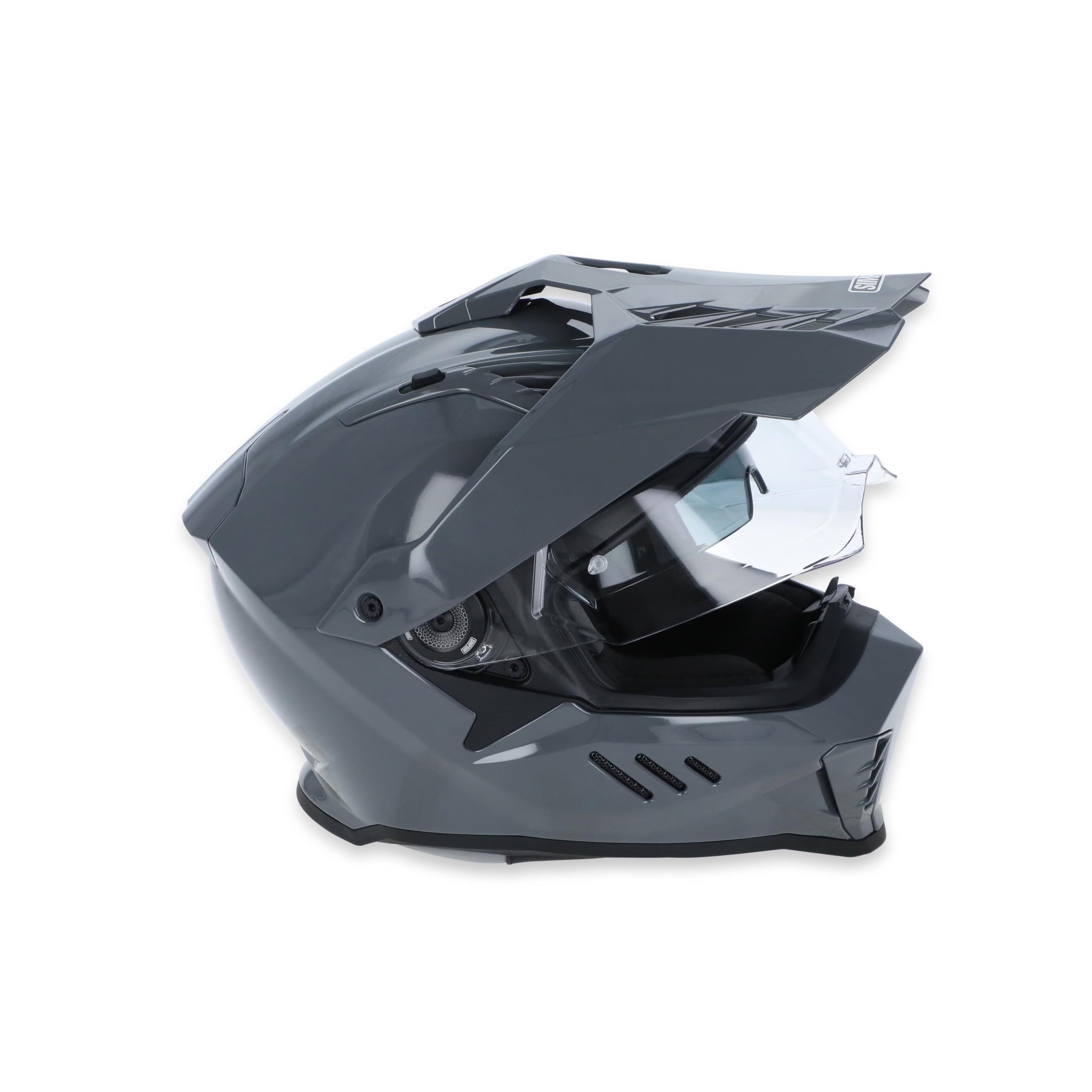 Simpson Motorcycle Xcursion Bandit Helmet - Armor - Small | Off Road Dirt Bike UTV Motocross ATV | Full Face | Removable Peak | Clear Pinlock Anti-Fog Visor Shield | DOT ECE Certified (XB4SM)