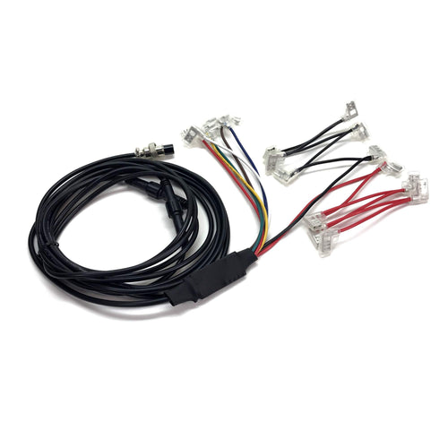 10' DIN Cable TRIGGER for Connecting Standard Rocker Switches to Controller