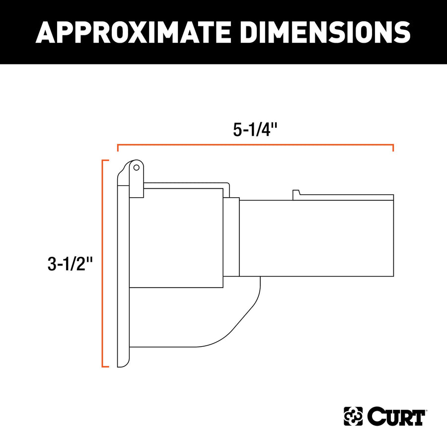 CURT Truck Backup Alarm for 7-Way RV Blade Trailer Wiring 57727