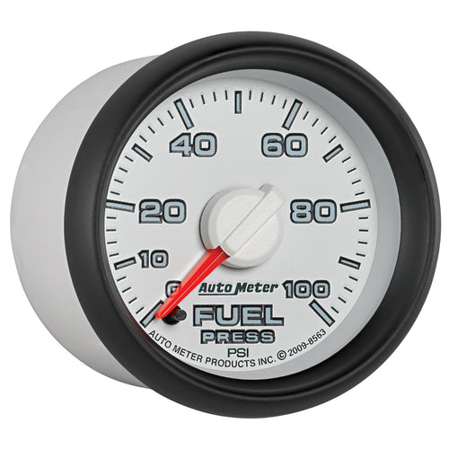 Auto Meter 8563 2-1/16" Factory Match 0-100 PSI Fuel Pressure for Dodge