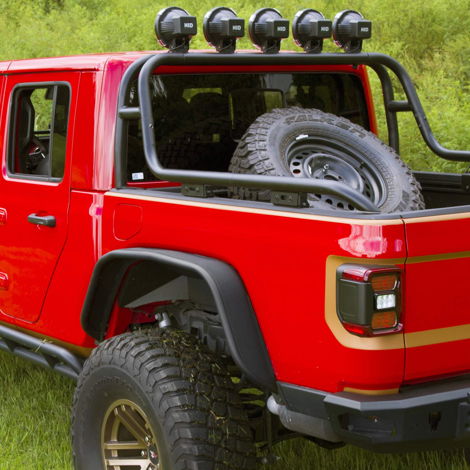 Jeep Gladiator JT Rugged Ridge Tube Fenders | 11615.49 | Fits 2020-2025 Jeep Gladiator JT