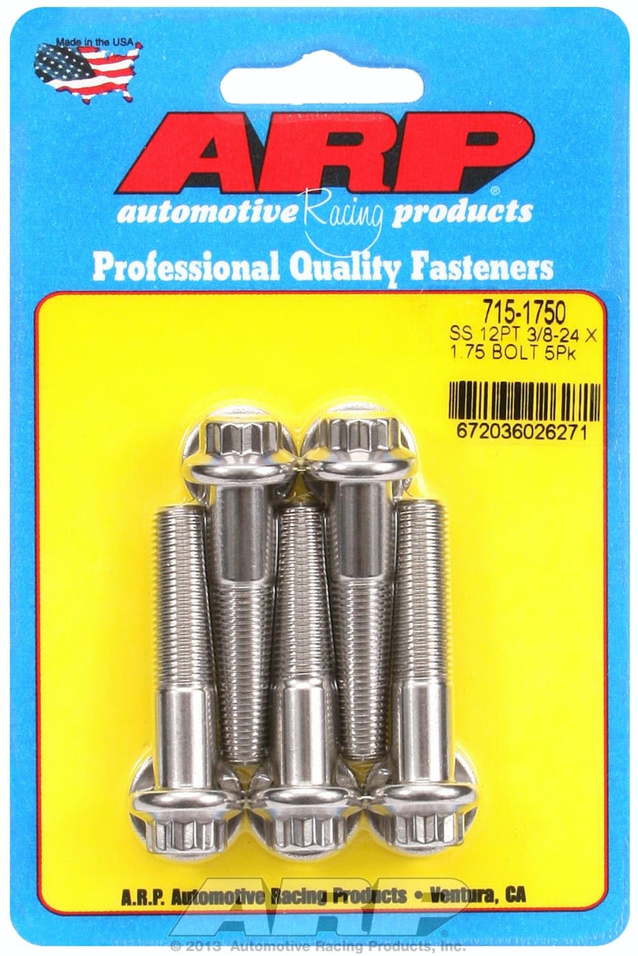 Hex Bolt, ARP (715-1750) Stainless Steel